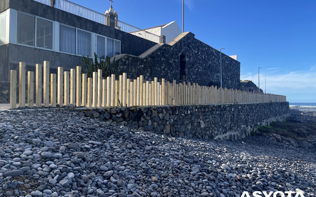 Obras de saneamiento La Caleta de Interian